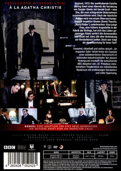 An Inspector Calls von Aisling Walsh DVD