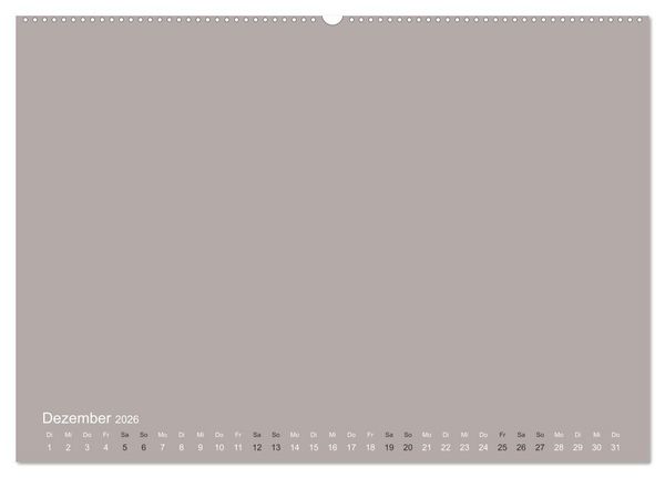 Produktbild: DIY Bastel-Kalender -Erdige Pastell Farben- Zum Selbstgestalten (Wandkalender 2026 DIN A2 quer), CALVENDO Monatskalender