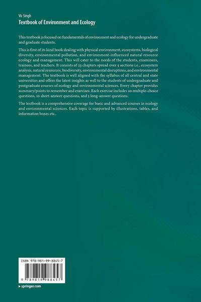 Produktbild: Textbook of Environment and Ecology