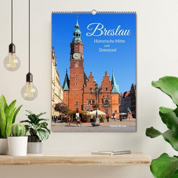 Produktbild: Breslau - Historische Mitte und Dominsel (Wandkalender 2026 DIN A2 hoch), CALVENDO Monatskalender