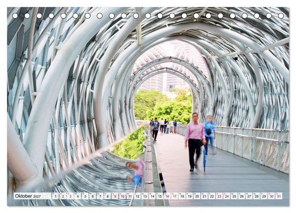Produktbild: Bangkok und Kuala Lumpur - Megast&auml;dte Asiens (Tischkalender 2027 DIN A5 quer), CALVENDO Monatskalender