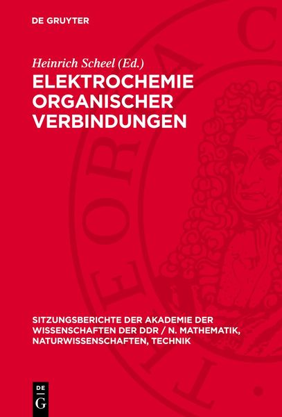 Produktbild: Elektrochemie organischer Verbindungen