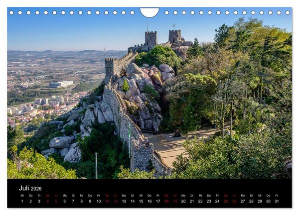 Produktbild: Portugisische Landschaften (Wandkalender 2026 DIN A4 quer), CALVENDO Monatskalender