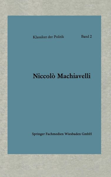 Produktbild: Politische Betrachtungen &uuml;ber die alte und die italienische Geschichte