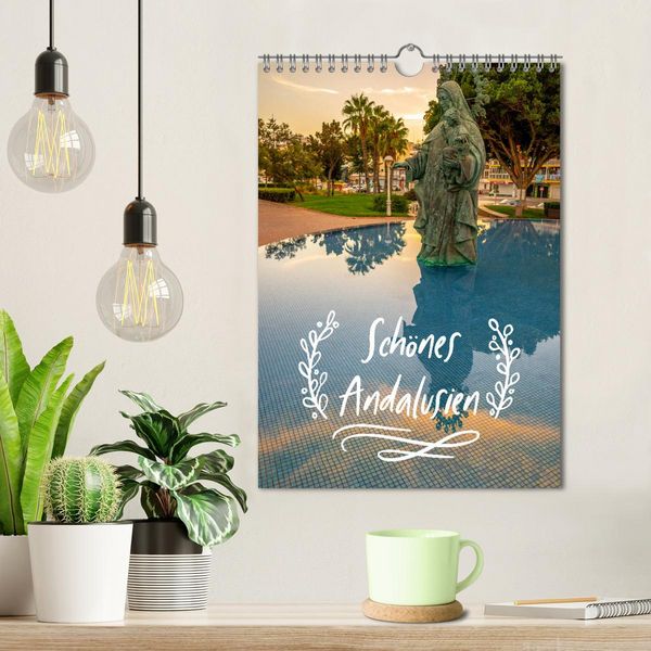 Produktbild: Sch&ouml;nes Andalusien (Wandkalender 2026 DIN A4 hoch), CALVENDO Monatskalender