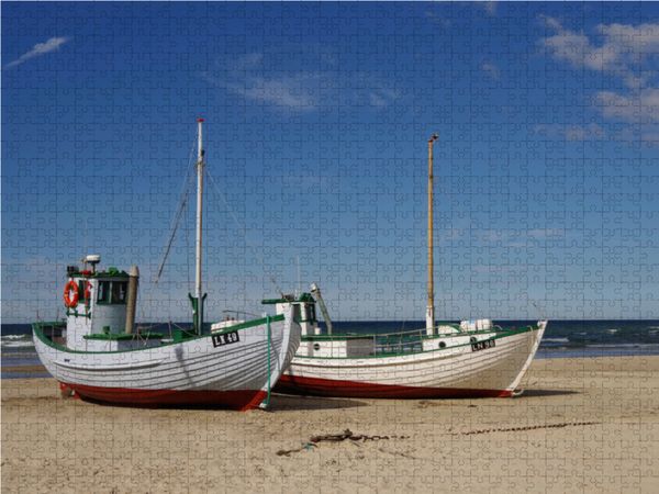 Produktbild: CALVENDO Puzzle L&oslash;kken Strand 1000 Teile Lege-Gr&ouml;&szlig;e 64 x 48 cm Foto-Puzzle Bild von Werner Prescher
