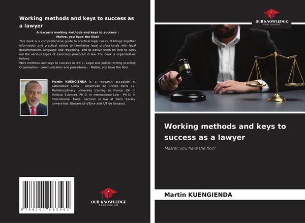 Produktbild: Working methods and keys to success as a lawyer