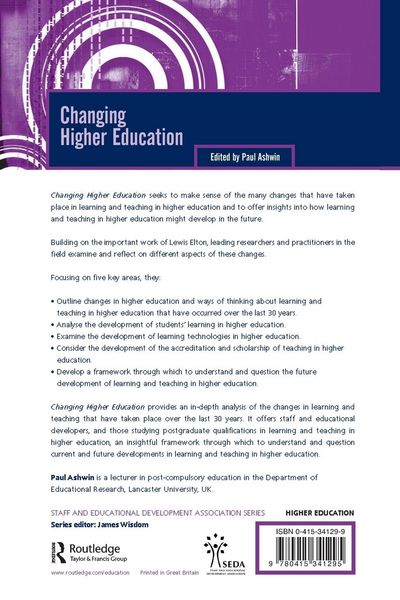 Produktbild: Changing Higher Education