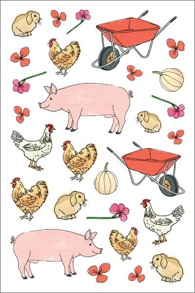 Produktbild: Farm Anatomy Sticker Book