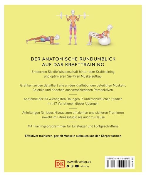 Produktbild: Krafttraining &ndash; Die Anatomie verstehen