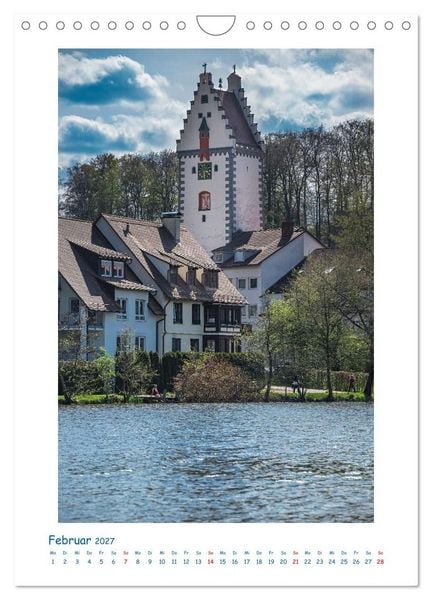 Produktbild: Bad Waldsee (Wandkalender 2027 DIN A4 hoch), CALVENDO Monatskalender