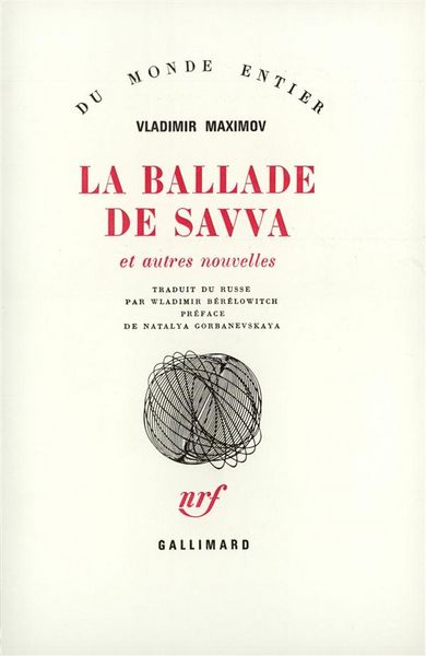 Produktbild: La ballade de Savva et autres nouvelles