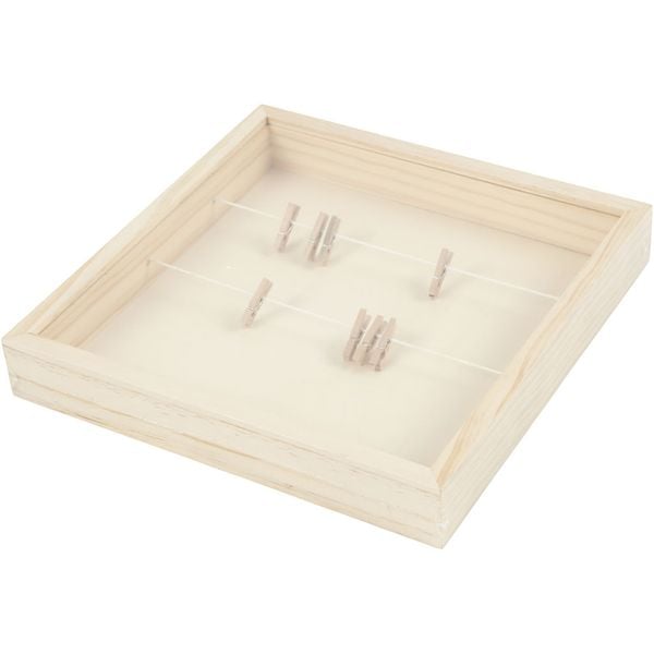Produktbild: Creativ Company 3D-Rahmen, T 35 mm, Gr&ouml;&szlig;e 23x23 cm, 1 Stk