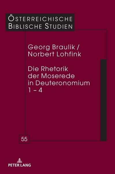 Produktbild: Die Rhetorik der Moserede in Deuteronomium 1 &ndash; 4