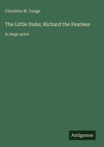 Produktbild: The Little Duke; Richard the Fearless