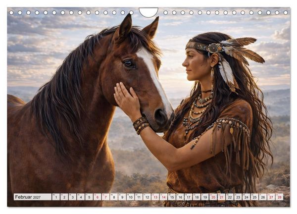 Produktbild: Ein spiritueller Weg. Im Rhythmus der Natur (Wandkalender 2027 DIN A4 quer), CALVENDO Monatskalender