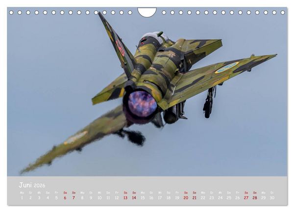 Produktbild: Saab Airpower (Wandkalender 2026 DIN A4 quer), CALVENDO Monatskalender