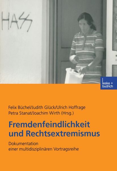Produktbild: Fremdenfeindlichkeit und Rechtsextremismus