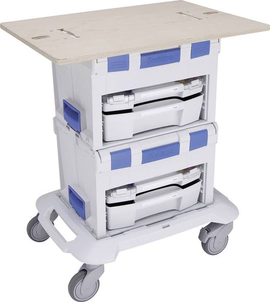 Produktbild: Sortimo L-BOXX 100.001.0163 Mobile Arbeitsplatte Holz ge&ouml;lt (L x B x H) 700 x 490 x 18mm