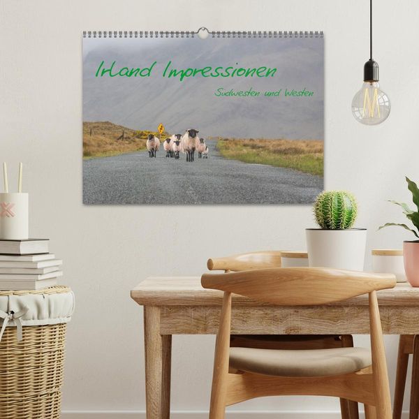 Produktbild: Irland Impressionen S&uuml;dwesten und Westen (Wandkalender 2026 DIN A3 quer), CALVENDO Monatskalender
