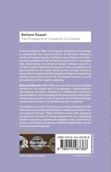 Produktbild: The Prospects of Industrial Civilization