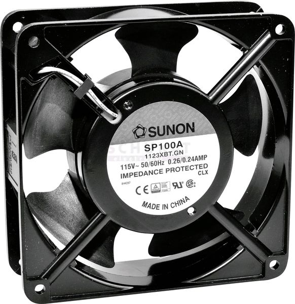 Produktbild: Sunon DP203A2123LBTA24 Axiall&uuml;fter 230 V/AC 93.42 m&sup3;/h (L x B x H) 120 x 120 x 38mm