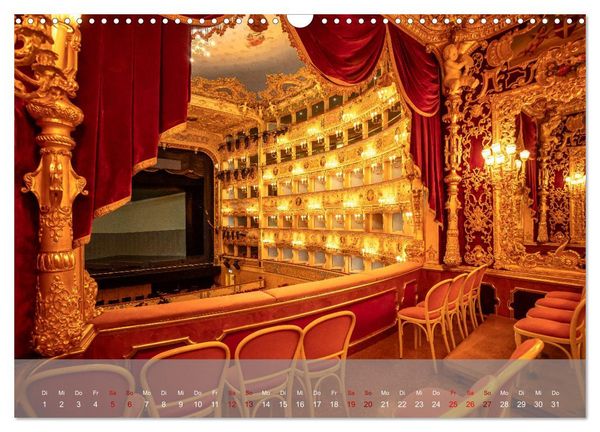 Produktbild: Teatro La Fenice (Wandkalender 2026 DIN A3 quer), CALVENDO Monatskalender