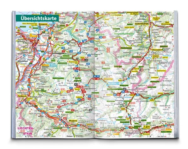 Produktbild: KOMPASS Wanderf&uuml;hrer Bregenzerwald und Gro&szlig;es Walsertal, 60 Touren mit Extra-Tourenkarte