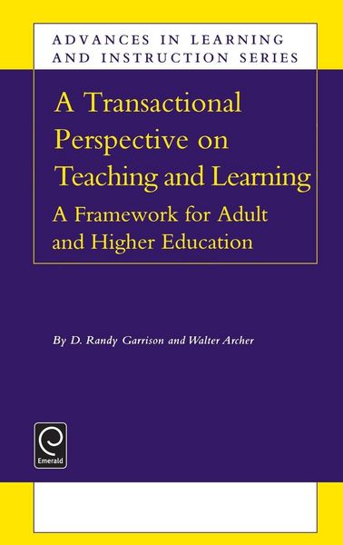 Produktbild: Transactional Perspective on Teaching and Learning