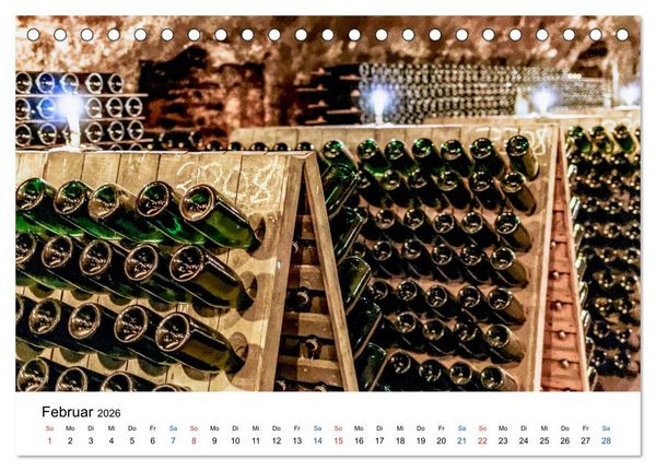 Produktbild: Rheingau - Rhein Riesling Kultur (Tischkalender 2026 DIN A5 quer), CALVENDO Monatskalender