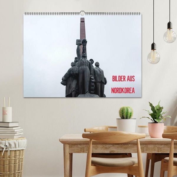 Produktbild: BILDER AUS NORDKOREA (Wandkalender 2026 DIN A2 quer), CALVENDO Monatskalender