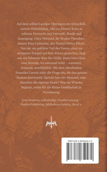 Produktbild: Wieland oder die Verwandlung