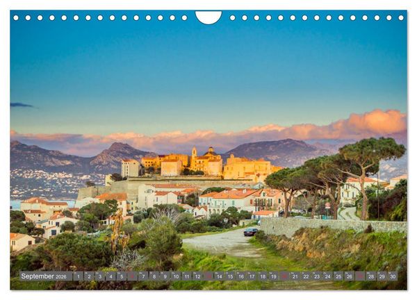 Produktbild: Korsika - Traum des Mittelmeers 2026 (Wandkalender 2026 DIN A4 quer), CALVENDO Monatskalender