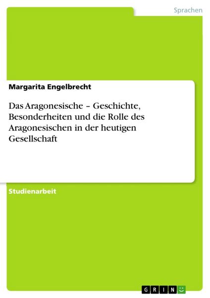 Produktbild: Das Aragonesische