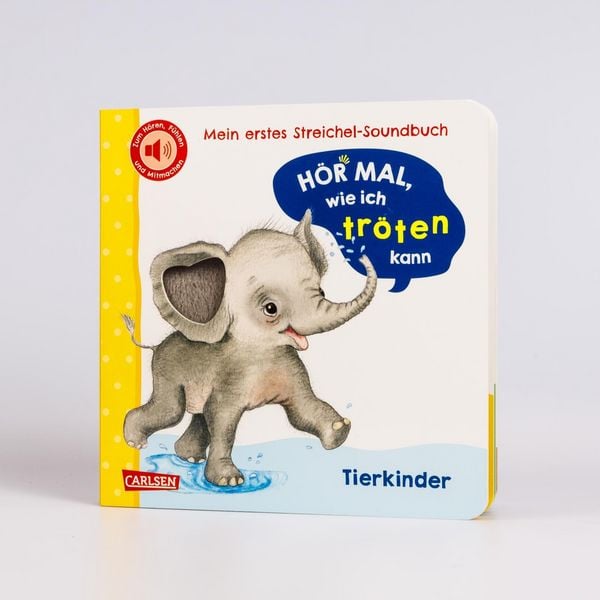Produktbild: H&ouml;r mal, wie ich tr&ouml;ten kann (Mein erstes Streichel-Soundbuch 4)
