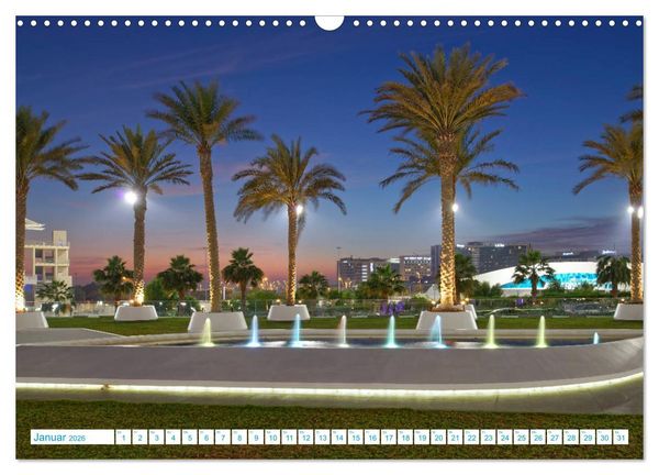 Produktbild: Atemraubendes Abu Dhabi - Idylle am Persischen Golf (Wandkalender 2026 DIN A3 quer), CALVENDO Monatskalender