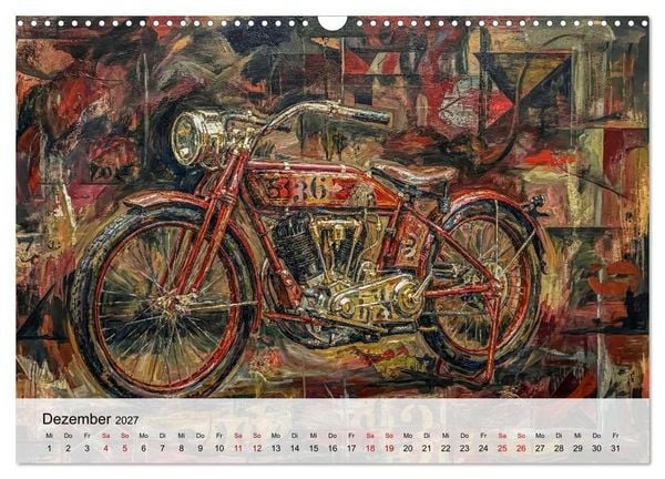 Produktbild: Kult-Motorr&auml;der der USA (Wandkalender 2027 DIN A3 quer), CALVENDO Monatskalender
