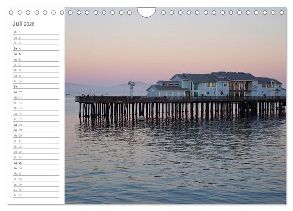 Produktbild: Kalifornien - wundersch&ouml;ne Westk&uuml;ste (Wandkalender 2026 DIN A4 quer), CALVENDO Monatskalender