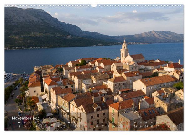 Produktbild: Segeln in Kroatien (hochwertiger Premium Wandkalender 2026 DIN A2 quer), Kunstdruck in Hochglanz