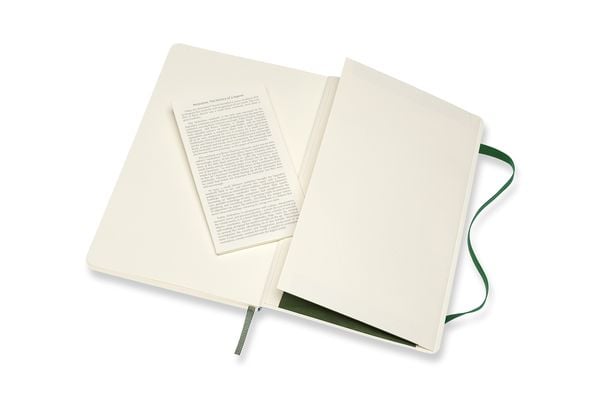 Produktbild: Moleskine Notizbuch Large/A5, Liniert, Myrtengr&uuml;n