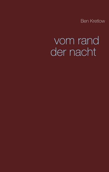 Produktbild: Vom rand der nacht