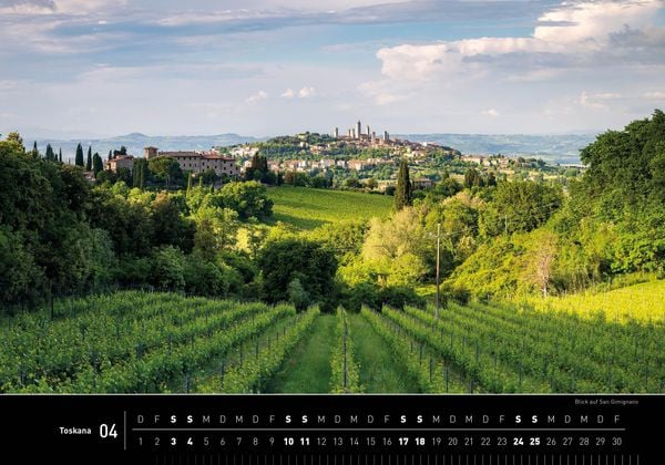 Produktbild: Toskana Premiumkalender 2027