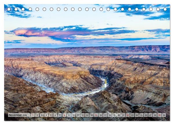 Produktbild: Namibia - Sehnsucht Afrika (Tischkalender 2026 DIN A5 quer), CALVENDO Monatskalender