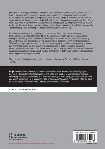 Produktbild: Talents and Distributive Justice