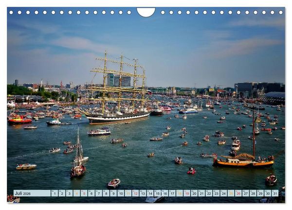 Produktbild: Amsterdam - Venedig des Nordens (Wandkalender 2026 DIN A4 quer), CALVENDO Monatskalender