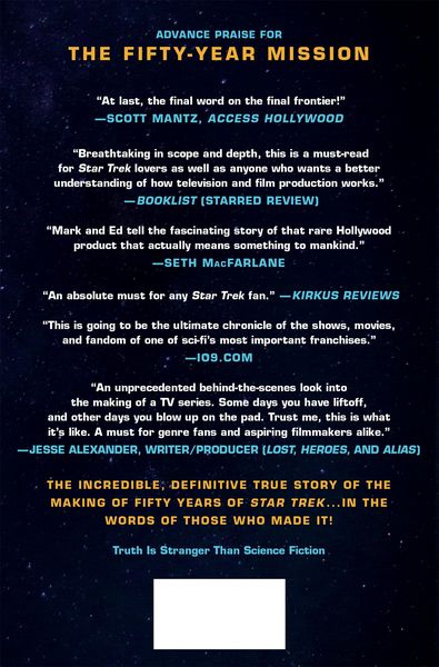 Produktbild: The Fifty-Year Mission: The Complete, Uncensored, Unauthorized Oral History of Star Trek: The First 25 Years