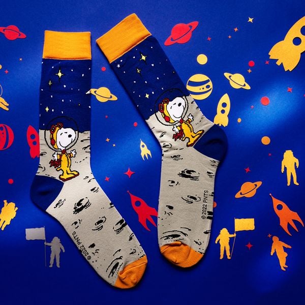Produktbild: Snoopy Socken Astronaut, 42-46