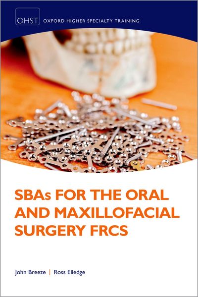 Produktbild: SBAs for the Oral and Maxillofacial Surgery FRCS