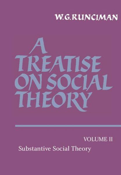Produktbild: A Treatise on Social Theory