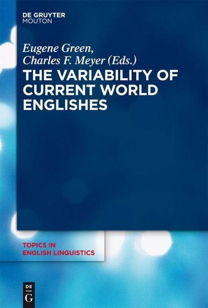 Produktbild: The Variability of Current World Englishes